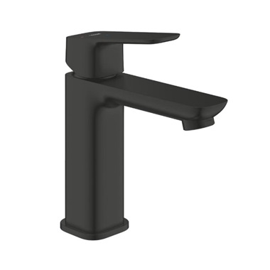 Grohe Cubeo egykaros mosdócsaptelep 1/2" M-es, matt fekete