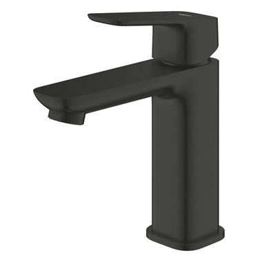 Grohe Cubeo egykaros mosdócsaptelep 1/2" M-es, matt fekete