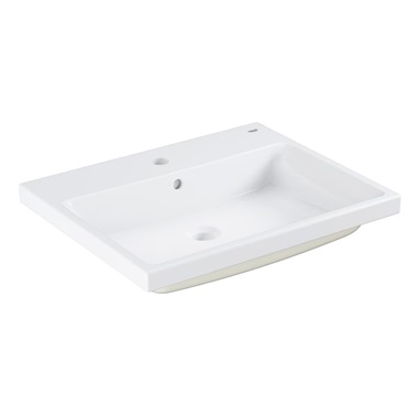 Grohe Cube Ceramic pultba építhető mosdó 60x49 cm, fehér