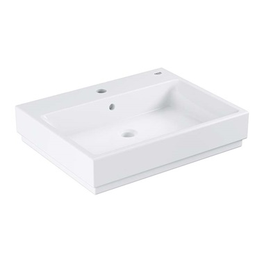 Grohe Cube Ceramic 60 pultra építhető mosdó 60x49 cm, fehér