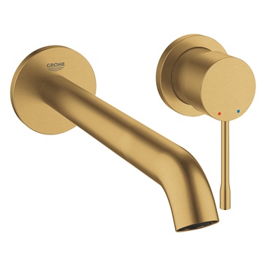 Grohe Essence 2-lyukas mosdócsaptelep L-es méret, brushed cool sunrise Grohe Essence 2-lyukas mosdócsaptelep L-es méret, brushed cool sunrise