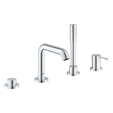 Grohe Essence egykaros, 4 lyukú kádcsaptelep, króm