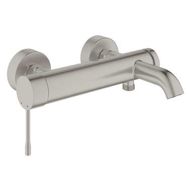 Grohe Essence Egykaros kád csaptelep 1/2” Supersteel