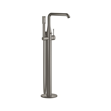 Grohe Essence egykaros kádcsaptelep 1/2”, padlóra szerelhető Brushed Hard Graphite