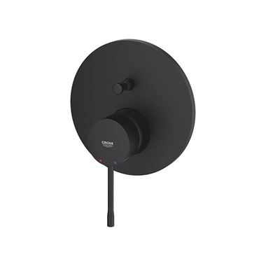 Grohe Essence egykaros keverő, 2-utas váltóval, Phantom Black