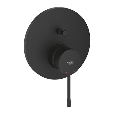 Grohe Essence egykaros keverő, 2-utas váltóval, Phantom Black