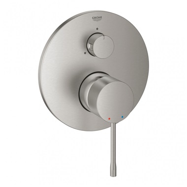 Grohe Essence egykaros falba épített csaptelep 3 fogyasztóhoz, supersteel Grohe Essence egykaros falba épített csaptelep 3 fogyasztóhoz, supersteel