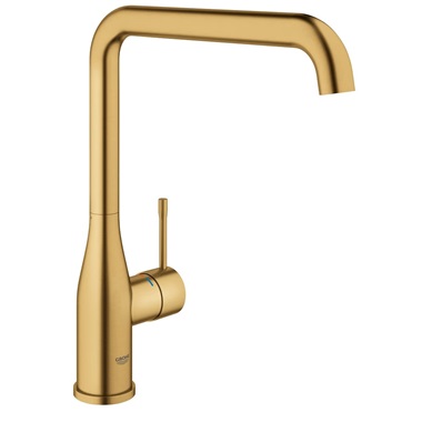 Grohe Essence egykaros magas mosogatócsaptelep Brushed Cool Sunrise