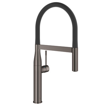 Grohe Essence egykaros magas mosogatócsaptelep 1/2”, Hard Graphite