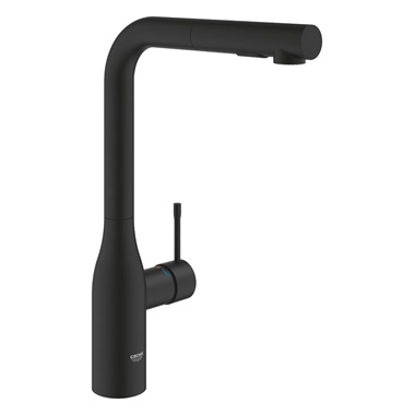 Grohe Essence egykaros mosogatócsap 1/2”, Phantom Black