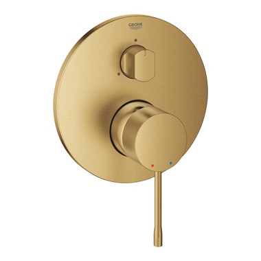 Grohe Essence egykaros keverő, 3-utas vátóval Brushed Cool Sunrise