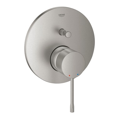 Grohe Essence egykaros keverő, 2 utas váltóval, SuperSteel
