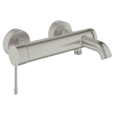 Grohe Essence egykaros kádcsaptelep matt SuperSteel