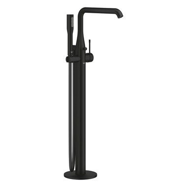 Grohe Essence egykaros kádtöltő csaptelep 1/2", padlóra szerelhető, Phantom Black
