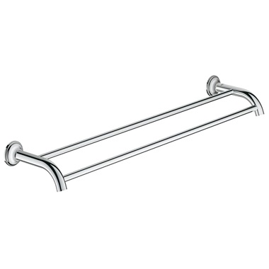 Grohe Essentials Authentic dupla törölközőtartó 58,2 cm, króm