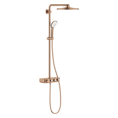 Grohe Euphoria SmartControl 310 zuhanyrendszer termosztátos Brushed Warm Sunset
