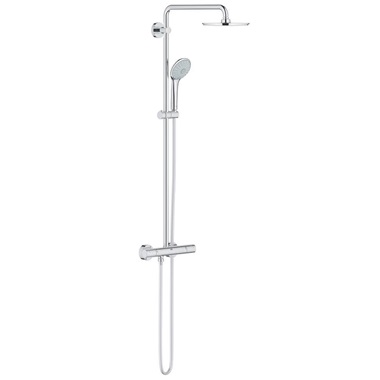 Grohe Euphoria System 210 termosztátos zuhanyrendszer falra szerelésre, króm