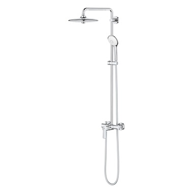 Grohe Euphoria System 260 zuhanyrendszer egykaros keverővel falra szereléshez, króm