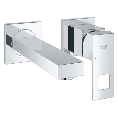 Grohe Eurocube 2 lyukas fali mosdócsaptelep, króm