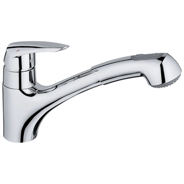 Grohe Eurodisc egykaros mosogatócsap 1/2", króm