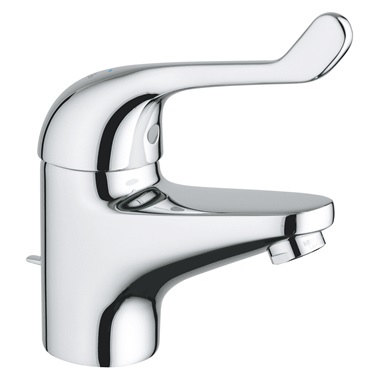 Grohe Euroeco Special egykaros biztonsági csaptelep 1/2”, króm