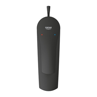 Grohe Eurosmart egykaros mosdócsaptelep automata leeresztővel S-es méret, matt fekete Grohe Eurosmart egykaros mosdócsaptelep automata leeresztővel S-es méret, matt fekete