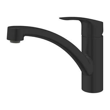 Grohe Eurosmart egykaros mosogatócsap 1/2” matte black