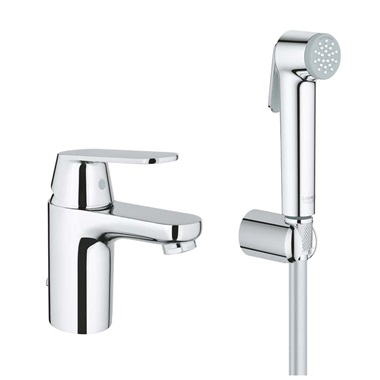 Grohe Eurosmart Cosmopolitan egykaros mosdócsaptelep 1/2" S-es,+ zuhanygarnitúra króm