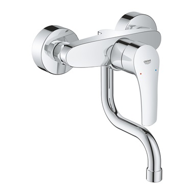 Grohe Eurosmart egykaros mosogatócsaptelep 1/2”, króm