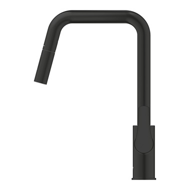 Grohe Eurosmart Egykaros mosogatócsaptelep 1/2”, matt fekete