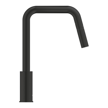 Grohe Eurosmart Egykaros mosogatócsaptelep 1/2”, matt fekete