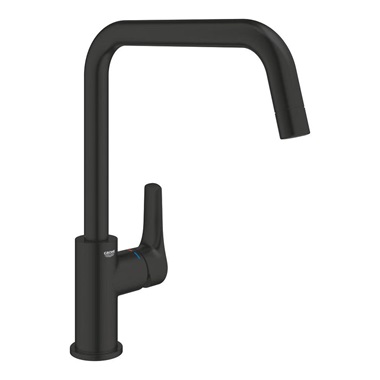 Grohe Eurosmart egykaros mosogatócsap 1/2", matt fekete
