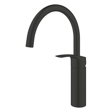 Grohe Eurosmart egykaros mosogatócsap 1/2", matt fekte