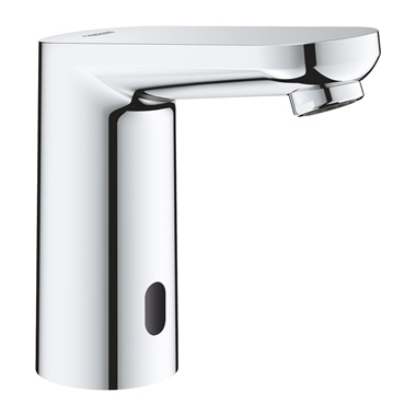 Grohe eurosmart E infrás mosdócsaptelep 6V rejtett keverőegységgel és állítható hőmérséklet-korlátozóval