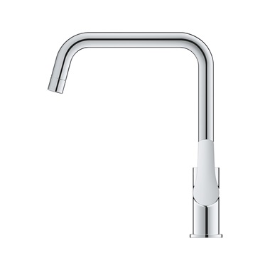 Grohe Eurosmart mosogatócsaptelep felső íves szögletes kifolyóval króm