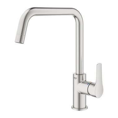 Grohe Eurosmart egykaros mosogatócsap 1/2”, SuperSteel