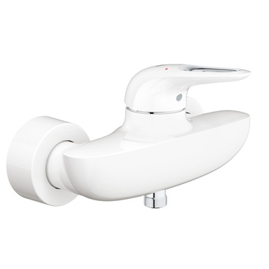 Grohe Eurostyle egykaros zuhanycsaptelep 1/2” fehér, króm