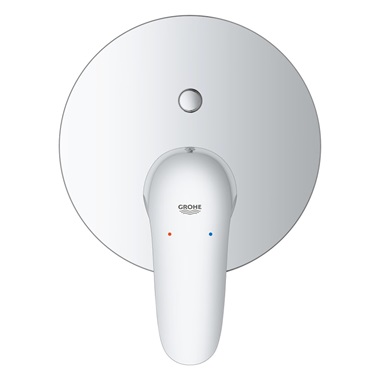 Grohe Eurostyle egykaros falsík alatti zuhanycsaptelep 2 utas váltóval, króm