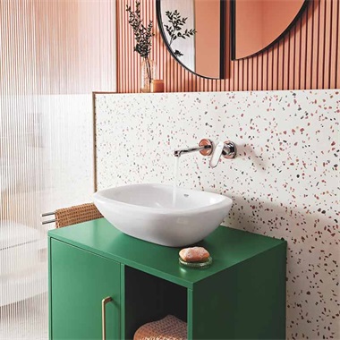 Grohe Eurostyle mosdótál 50x38 cm HyperClean ,Proguard bevonattal, alpin fehér 