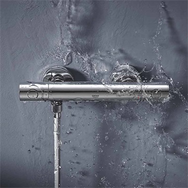 Grohe Grohtherm 800 Cosmopolitan termosztátos zuhanycsaptelep 1/2", króm