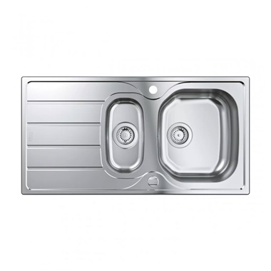 Grohe K200 mosogatótálca 98,5x51,5 cm,  csepegtetővel, rozsdamentes acél