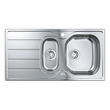 Grohe K200 mosogatótálca 98,5x51,5 cm,  csepegtetővel, rozsdamentes acél