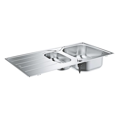 Grohe K200 mosogatótálca 98,5x51,5 cm,  csepegtetővel, rozsdamentes acél