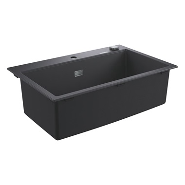 Grohe K700 kompozit mosogatótálca fekte