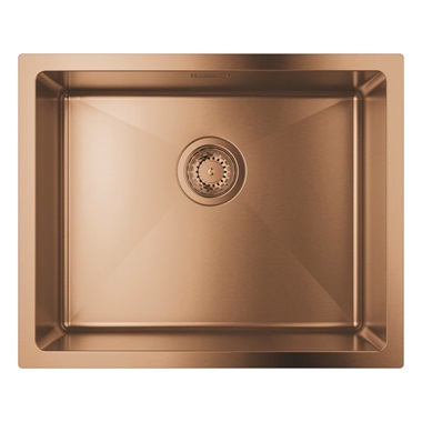 Grohe K700U rozsdamentes acél mosogatótálca 54,4x44,4 cm, Brushed Warm Sunset