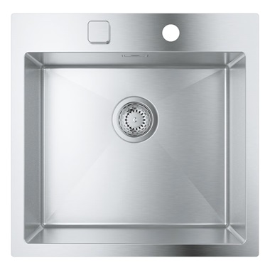 Grohe K800 rozsdamentes acél mosogatótálca 51,8x56 cm, 