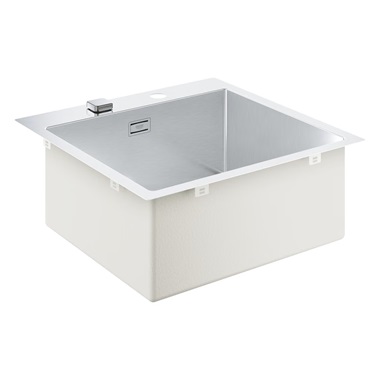 Grohe K800 rozsdamentes acél mosogatótálca 51,8x56 cm, 