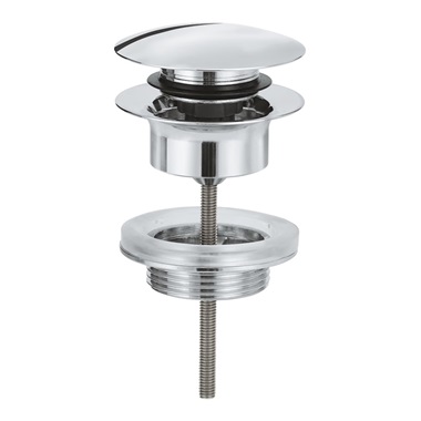 Grohe leeresztő szett nyomódugóval (push-open) króm