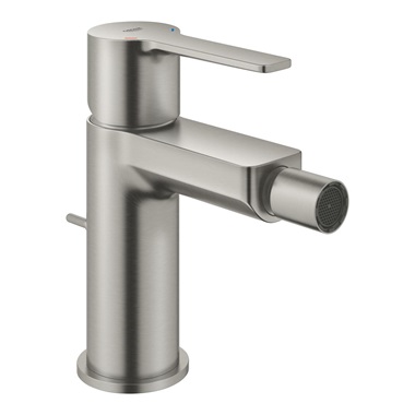 Grohe Lineare egykaros bidécsaptelep 1/2” S-es méret, SuperSteel
