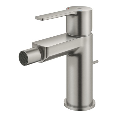 Grohe Lineare egykaros bidécsaptelep 1/2” S-es méret, SuperSteel